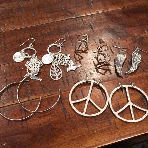 Jewelry - Silver Earring Bundle